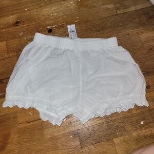 Beverly & beck coquette cover-up shorts